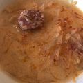 kisördög Cooksnap-ja, amikor elkészítette a(z) Korhelyleves recept (Soupe de choucroute) receptet.