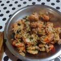 El cooksnap de Mario H. Davi cuando hizo Gambas al ajillo.