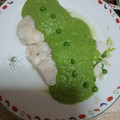 El cooksnap de Silvia Rossi Calvo cuando hizo Filetes de merluza en salsa verde de guisantes (microondas).
