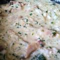 El cooksnap de Carmeta cuando hizo Revuelto de guisantes con salchicha a la mostaza.
