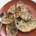 Krisztina Marton Cooksnap-ja, amikor elkészítette a(z) Sütőben sült karajszeletek almával 🍎🥕 receptet.