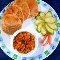 Supriya Devkar 's cooksnap of when they made कुर्मा पुरी (kurma puri recipe in marathi).