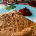 Sudarshana Ghosh Mandal's cooksnap of when they made আলুর পরোটা(Alur Porota).