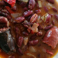 El cooksnap de Josemasa cuando hizo Alubias rojas con lacón.