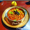  ~Sushma Mishra Home Chef का कुकस्नैप जब उन्होंने अमृतसरी पिंडी छोले विथ भटूरे (Amritsari Pindi Chole with bhature recipe in Hindi) बनाया था।