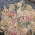 El cooksnap de Diego Pico cuando hizo Ensalada de atún con pasta.