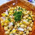 Idha Midayanthi's cooksnap of when they made Chickpeas Salad/Salad Kacang Arab.