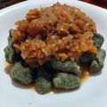 El cooksnap de Eat Well Enjoy Life cuando hizo Ñoquis de espinaca con harina integral.
