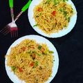 Chanda shrawan Keshri का कुकस्नैप जब उन्होंने हक्का नूडल्स (hakka noodles recipe in Hindi) बनाया था।