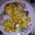 El cooksnap de Carlos Alberto Busto cuando hizo Pollo con papas a la essen.