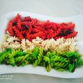 Unlock foodie's cooksnap of when they made Tri colour pasta.