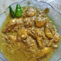 Ranjita Shee's cooksnap of when they made চিংড়ি মাছের মালাইকারি ( Chingri mach er malai curry recipe in be.
