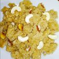 Raghini Phad 's cooksnap of when they made Suji ka halwa/ sheera.