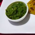 Sonal Karia's cooksnap of when they made ગ્રીન ચટણી (Green Chutney Recipe In Gujarati).