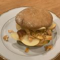 Nessi8's cooksnap of when they made Pulled Lachs Burger mit Honig-Senf Creme.