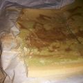 Cooksnap dari Galuh P untuk resep Bolu panggang lembut (motif ala-ala army)