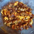 El cooksnap de Giu Nicole Moreno cuando hizo Colchón de arvejas.