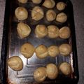 El cooksnap de Daniela cuando hizo Masa bomba para profiteroles.
