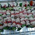 katchoi's cooksnap of when they made Sig's Garlic and Lemon Chicken Kebabs with a garlic dip.