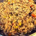 El cooksnap de Lee D 🌷 cuando hizo Arroz frito con salmón.