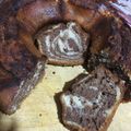 El cooksnap de Francisca Suazo cuando hizo Queque marmoleado chocolate.