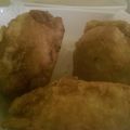 Juliet's cooksnap of when they made Potato fritters.