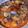 El cooksnap de Antonela Arlt cuando hizo Torta de banana invertida.