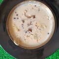 Amita Soni's cooksnap of when they made રજવાડી કેસર ખીર (Rajwadi Kesar Kheer Recipe In Gujarati).
