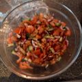 Karl Simpson's cooksnap of when they made Salad Shirazi.