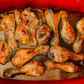 El cooksnap de Sol Eäranare cuando hizo Alitas de pollo a la cerveza en Olla Lenta Crockpot.