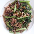 รูป Cooksnap ของ Jingjo Jingkaroo เมื่อเขาทำ ผัดกวางตุ้งหมูสับ