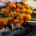 Cooksnap dari Deska Hapsari Nugraheni untuk resep Sate Udang Madu Pedas