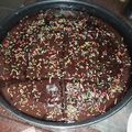 صورة من Talia Mohamed، شاركها بعد تجربة وصفة كيكة بالنسكافيه ☕ وغرقانة بصوص الشوكولاتة 🍫💪