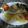 El cooksnap de Nuria Sanchez Carrion cuando hizo Dorada al horno.