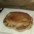 El cooksnap de Leandro Ojeda cuando hizo Pancakes banana.