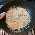 El cooksnap de Andrea Baena cuando hizo Salsa de pollo a la crema.