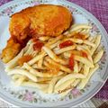 Cooksnap από 𝒳𝓇𝓊𝓈𝑜𝓊𝓁𝒶 𝒦𝑜𝓃𝓉𝑜𝓅𝑜𝓊𝓁𝑜𝓊 στη συνταγή Ντόπιο κοτόπουλο κοκκινιστό με σκιουφιχτά!!