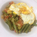 El cooksnap de rosa_mazo cuando hizo Judías verdes con pisto y chorizo.