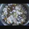 Meena Ramesh's cooksnap of when they made பச்சை பட்டாணி தேங்காய் பால் சாதம்.