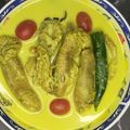 Cooksnap Master Jamal semasa beliau membuat Telur ikan masak lemak cili padi.