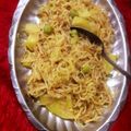 Madhu bhati का कुकस्नैप जब उन्होंने नमकीन सेवई (namkeen sevai recipe in Hindi) बनाया था।