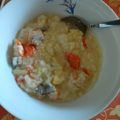 G eorge 的 電鍋鮭魚蛋花粥 cooksnap