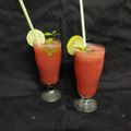 Madhumita Biswas Chakraborty's cooksnap of when they made ওয়াটারমেলন লেমনেড(watermelon lemonade recipe in bengali).