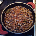 El cooksnap de QuimCatala cuando hizo Caracoles en salsa.