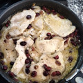 El cooksnap de Marilo Per cuando hizo 48. Lomo con salsa de mostaza y pasas.