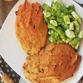 El cooksnap de Natalia Alejandra cuando hizo Falafel.
