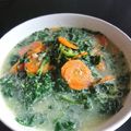 Cooksnap dari Kevin Prawiranto untuk resep Sayur Bobor Bayam Wortel