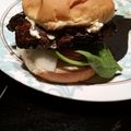 lindseysarshad's cooksnap of when they made Portabella mushroom burger.