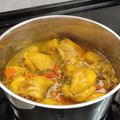 El cooksnap de Monica Ruiz Moya cuando hizo Muslos de Pollo🍗en salsa.