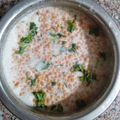 rajni का कुकस्नैप जब उन्होंने बूंदी का रायता(boondi ka raita recipe in hindi) बनाया था।